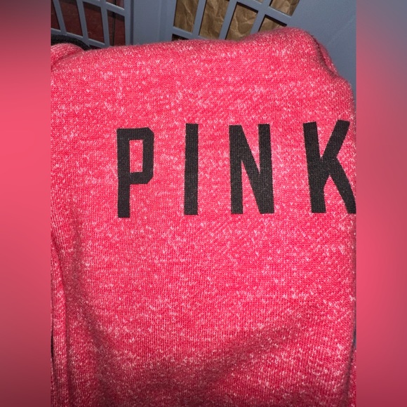 ♥️❤️VINTAGE VICTORIA SECRET FULL ZIP HOODIE-washed red - Picture 11 of 12